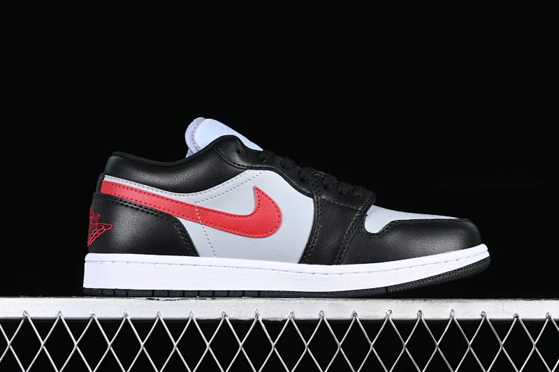 All categories Air Jordan Jordan series basketball shoes Air Jordan 1 Low Z version Air Jordan 1 Low AJ1 Joe 1 black gray red hook low-top cultural basketball shoes DC0774-062